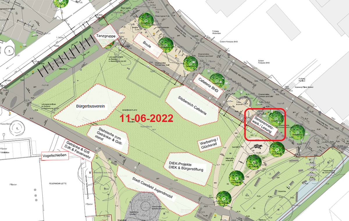 2022 06 11 Lageplan Eroeffnung Gemeindeplatz Lette